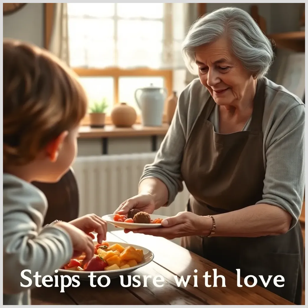 Steps to serve with love